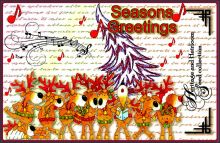 Giftbox (Seeds) Seasons Greetings - HoHoHo 57 (GIFTBOX SENT EMPTY & FLAT ONLY)